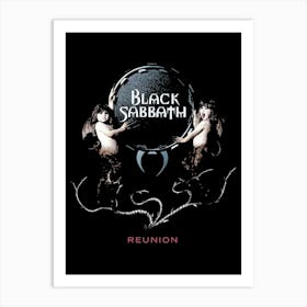 Black Sabbath Reunion Art Print