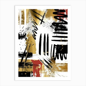 Abstract Painting 1203 Art Print