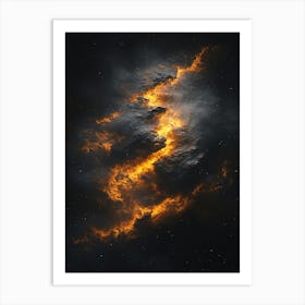 Fire In The Sky 1 Art Print