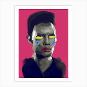 Grace Jones Art Print