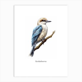 Kookaburra Kids Animal Poster Art Print