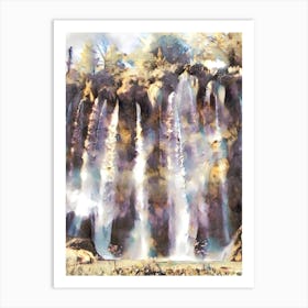 Waterfalls Art Print