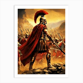 Sparta warriors 1 Art Print