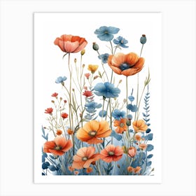 Poppies Art Print