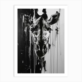 Giraffe 223 Art Print