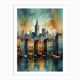 Ljubljana Art Print