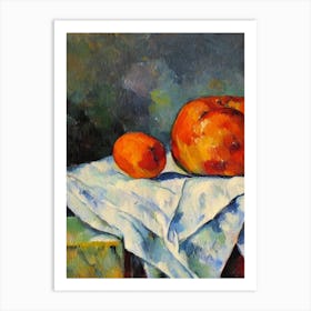 Sweet Potato Cezanne Style vegetable Art Print