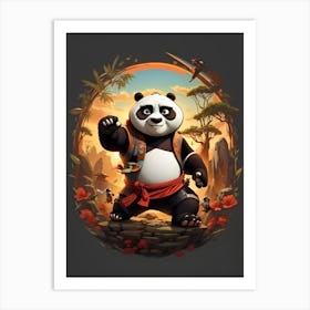 Kung Fu Panda 1 Art Print