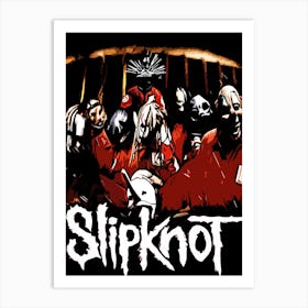 Slipknot band music 1 Art Print