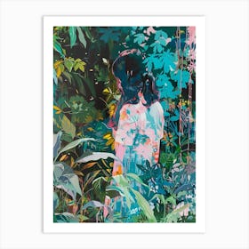 In The Garden Powis Castle Gardens United Kingdom 1 Art Print