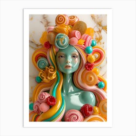 Lollipop Woman 1 Art Print