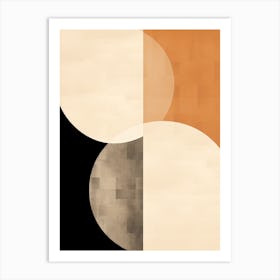 Bauhaus Odyssey: Geometric Quest Art Print