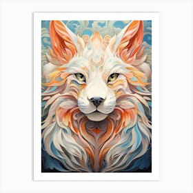 Fox Art 1 Art Print