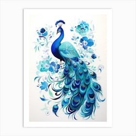 Peacock 2 Art Print