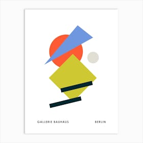 Bauhaus Exhibition Poster 3 Art Print