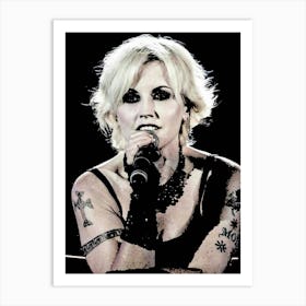 Dolores O'Riordan The Cranberries 10 Art Print