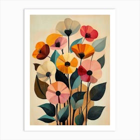 Poppies 84 Art Print