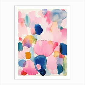 Abstract Watercolor Painting 7 Art Print