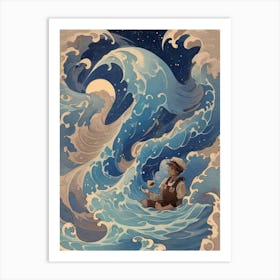 Great Wave 3 Art Print