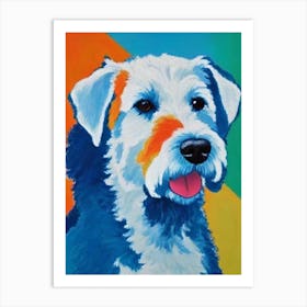 Lakeland Terrier Fauvist Style Dog Art Print