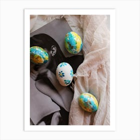 Easter Eggs 605 Art Print