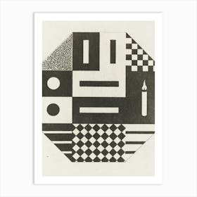 Octagon Art Print