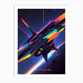 Spaceship 1 Art Print