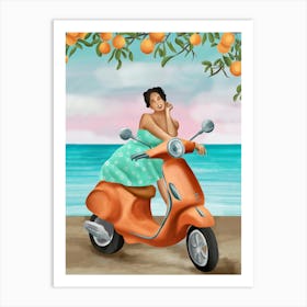 Seaside Reverie Art Print