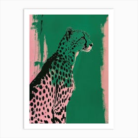 Cheetah Canvas Print Art Print