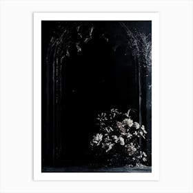 Doorway In The Dark Art Print