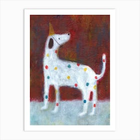 Party animal- Dog Art Print