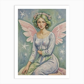 Angel no2 Art Print