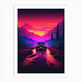 Back To The Future 2 Art Print