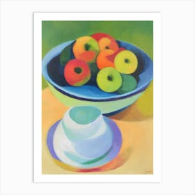 Jujube Bowl Of fruit Art Print