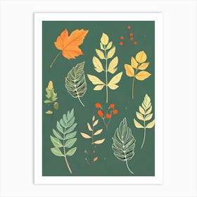 Autumn Leaves 33 Art Print