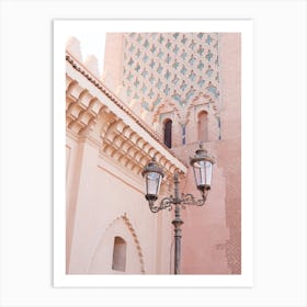 Marrakech In Pink Art Print