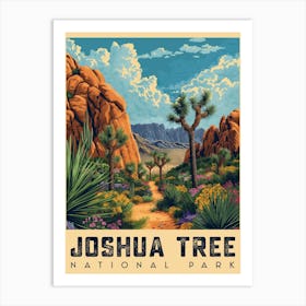 Joshua Tree National Park Poster Art Print