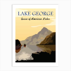 Lake George, Queen of American Lakes Art Print