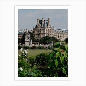 Tuileries Garden, Paris 3 Art Print