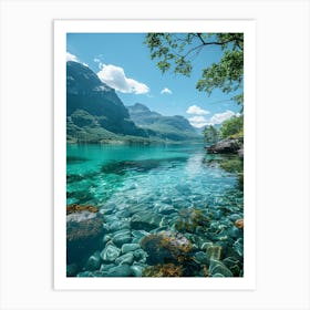 Fjords In Norway Art Print