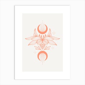 Lotus Flower Art Print