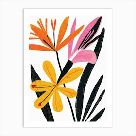 Bird Of Paradise 96 Art Print