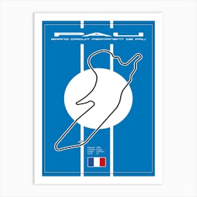 Pau Racetrack Art Print