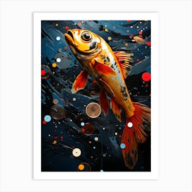 Koi Fish Art Print