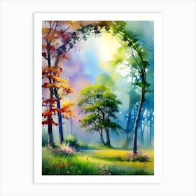 Forest 72 Art Print