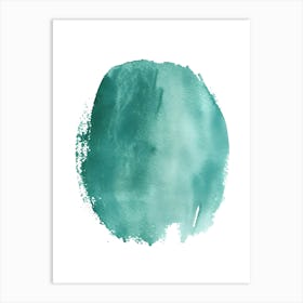 Watercolor Circle Art Print