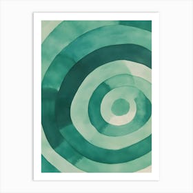 Abstract Watercolor Painting 4 Art Print