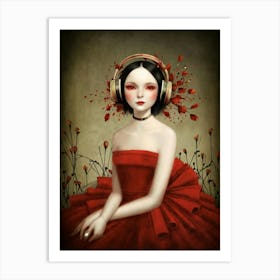 Red Roses Art Print