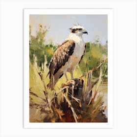 Bird Painting Osprey 3 Art Print