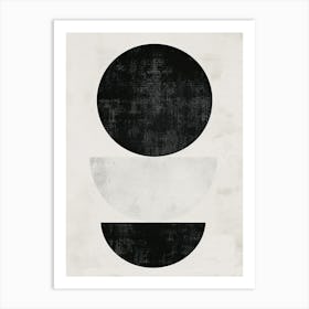 Gander Stone Park Bauhaus Minimalist Art Print